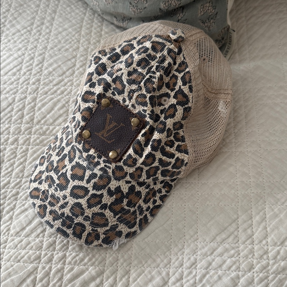 Lv Patch Monogram Baseball Hat - image 2